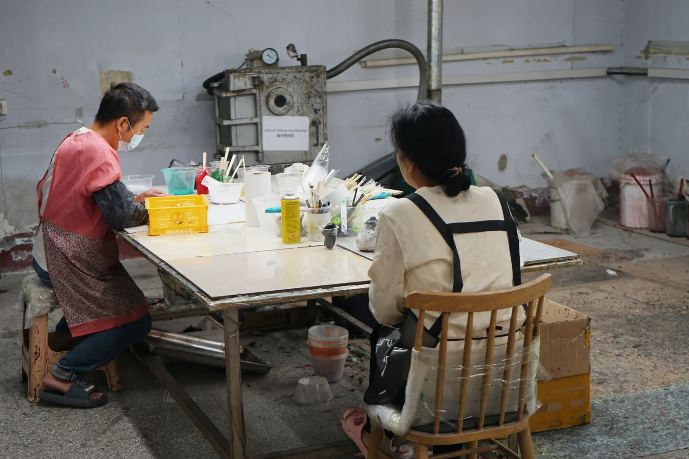 Haishaer resin jewelry factory production process step 10