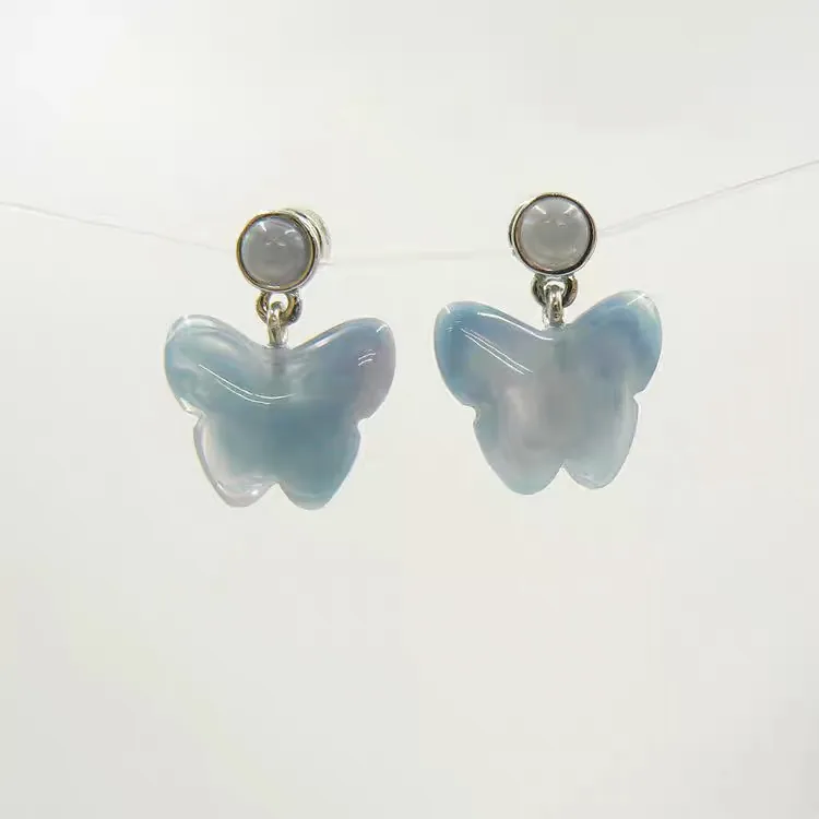 Butterfly Resin Earrings HE0060 gallery image