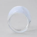 Sculptural Clear Resin Ring product detail thumbnail
