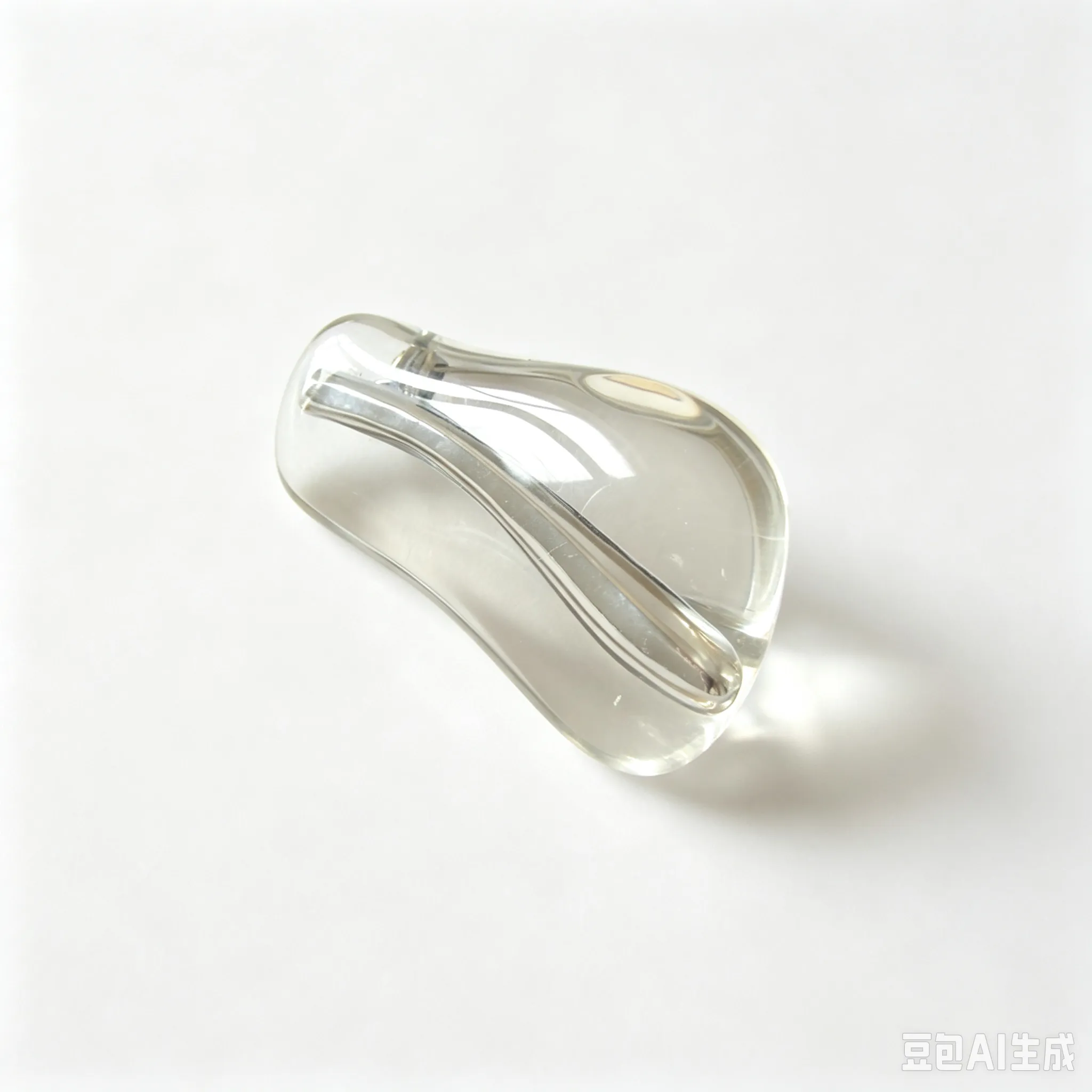 Custom Clear Transparent Resin Brooch Charm, Hand‑Polished High‑Gloss Jewelry wholesale resin jewelry